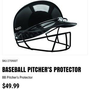 Baseball pitchers protector